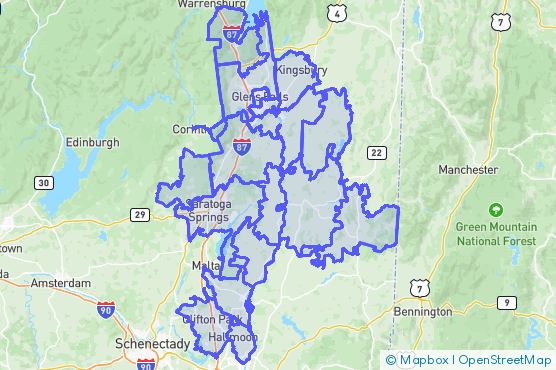 Service Area Map