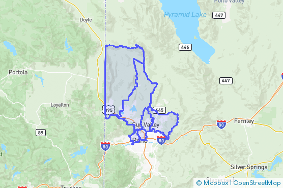 Service Area Map
