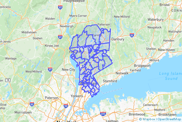 Service Area Map