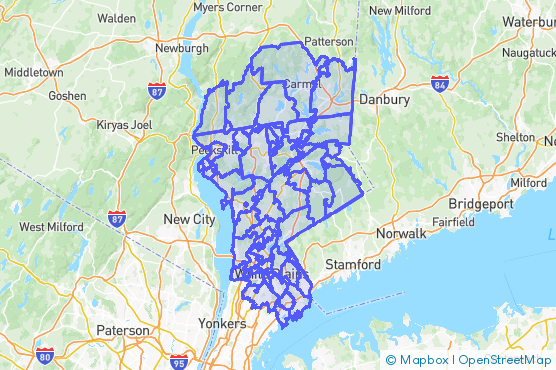 Service Area Map