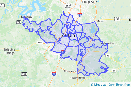 Service Area Map