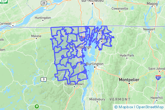 Service Area Map