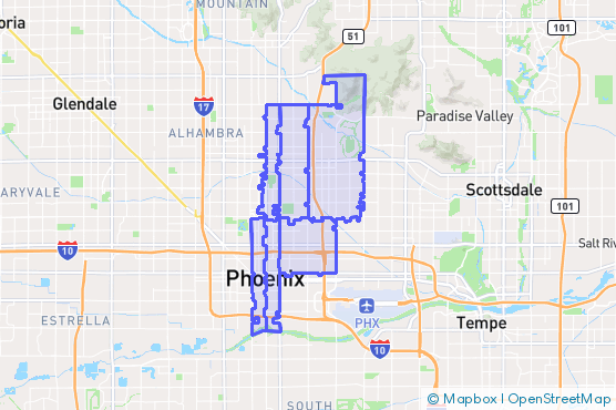 Service Area Map