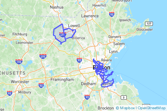Service Area Map