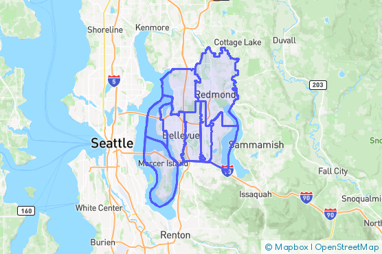 Service Area Map