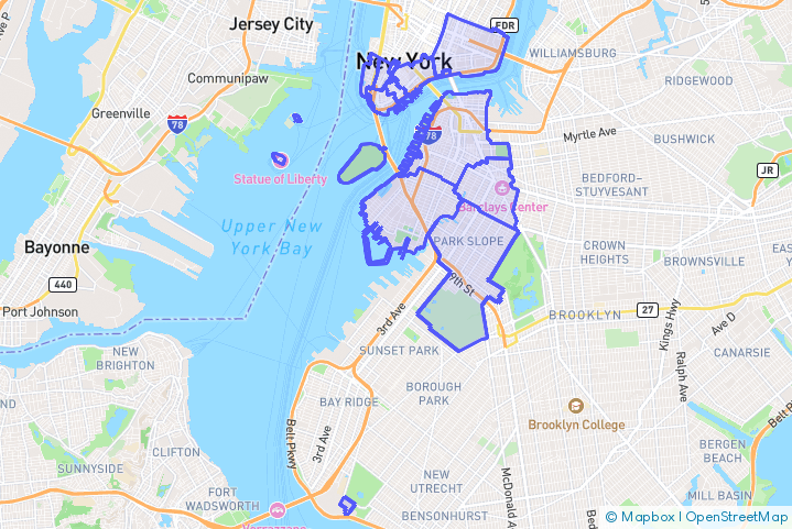 Service Area Map