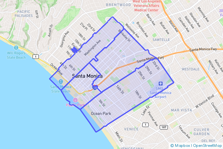 Service Area Map