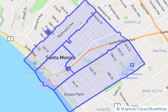 Service Area Map