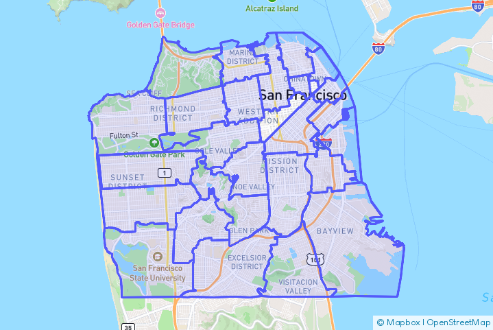 Service Area Map