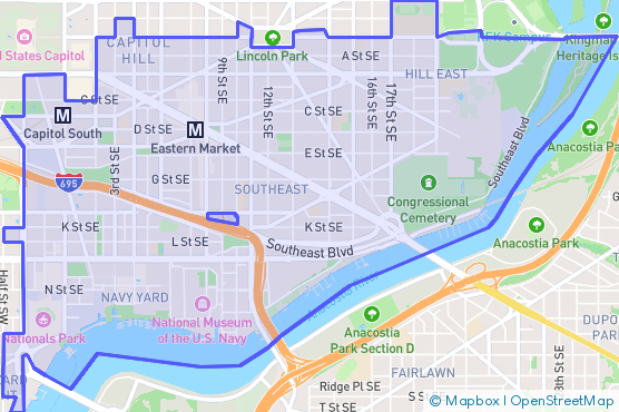 Service Area Map