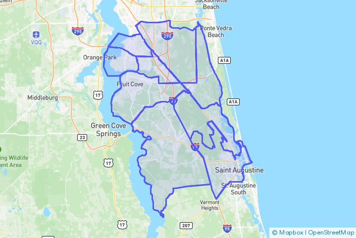 Service Area Map