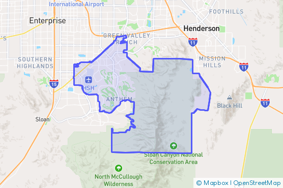 Service Area Map