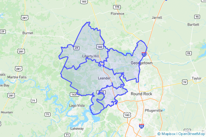 Service Area Map