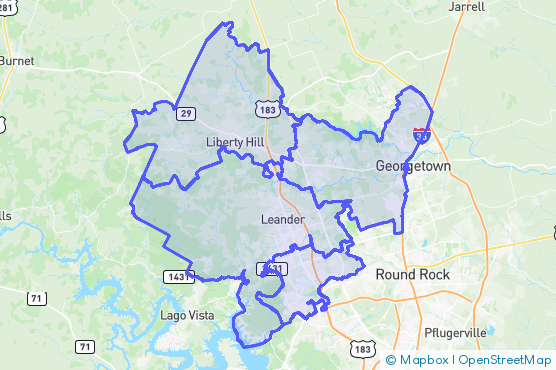 Service Area Map