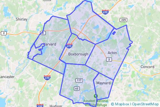 Service Area Map