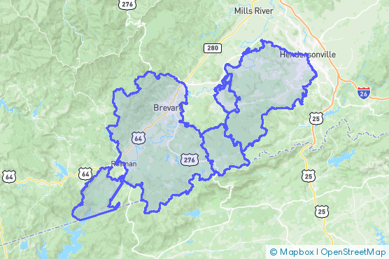 Service Area Map