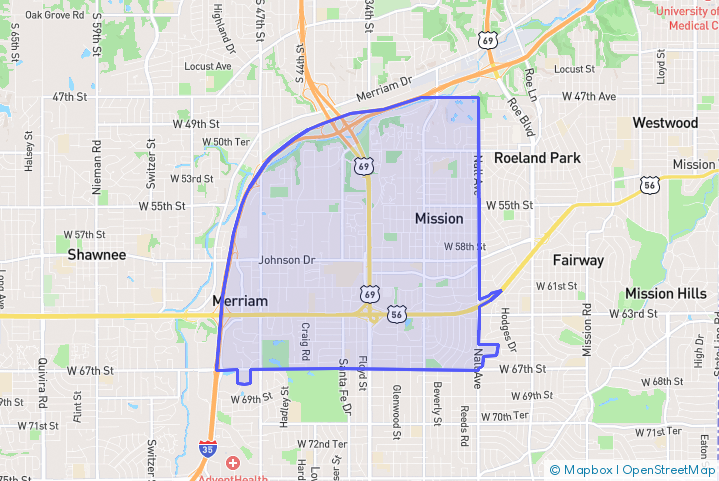Service Area Map