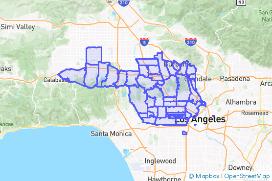 Service Area Map