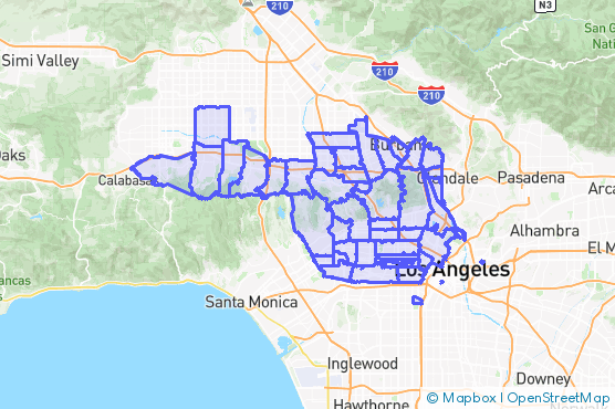 Service Area Map