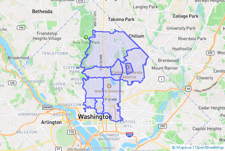 Service Area Map
