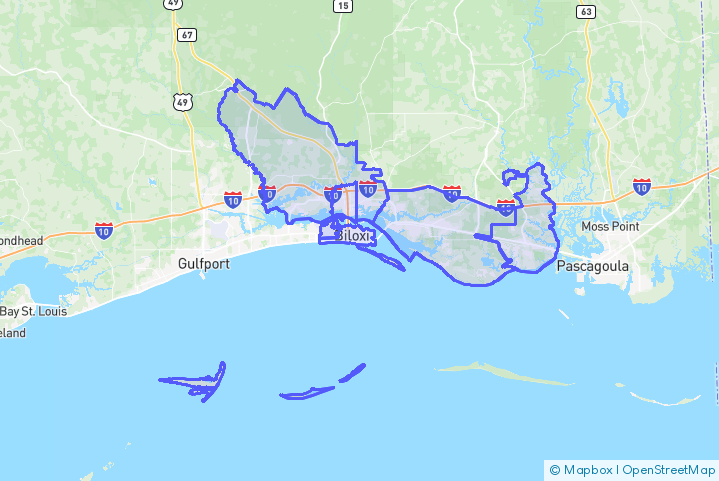 Service Area Map