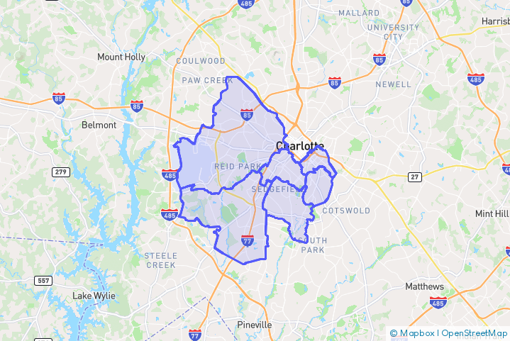 Service Area Map