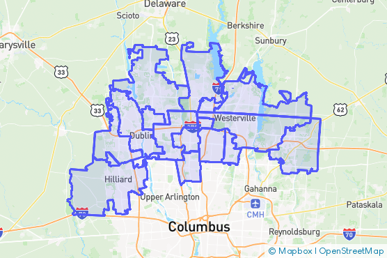 Service Area Map