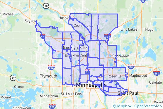 Service Area Map