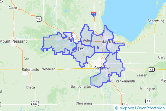 Service Area Map
