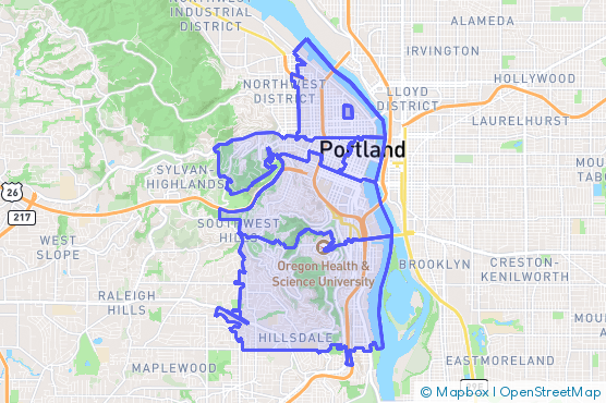 Service Area Map