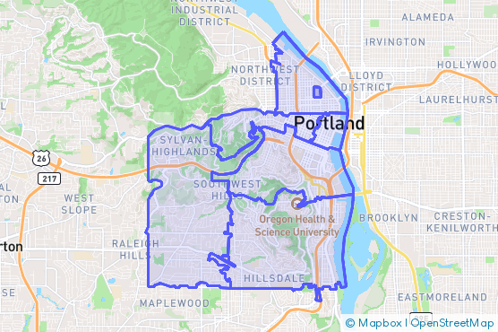Service Area Map