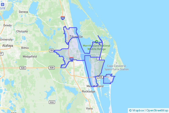 Service Area Map