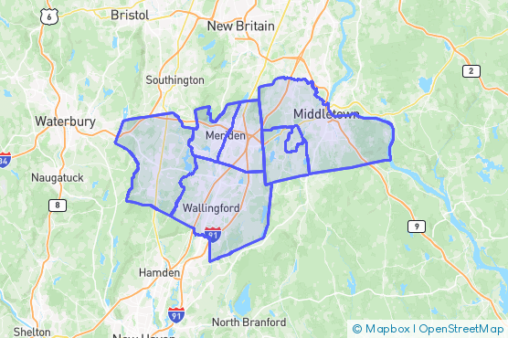 Service Area Map