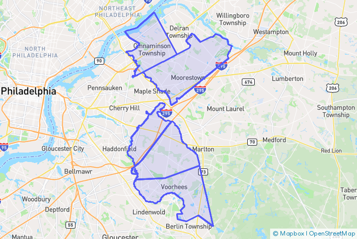 Service Area Map