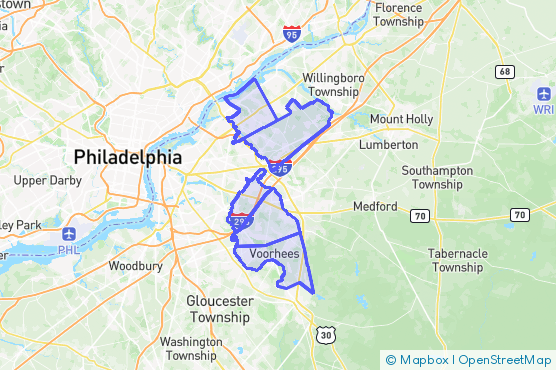Service Area Map
