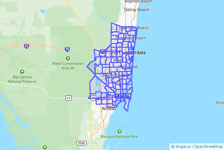 Service Area Map