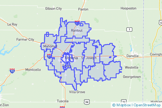 Service Area Map