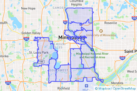Service Area Map