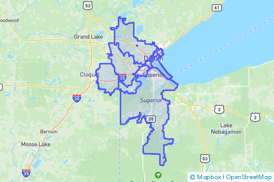 Service Area Map
