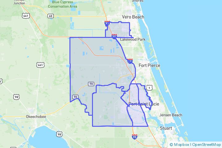 Service Area Map