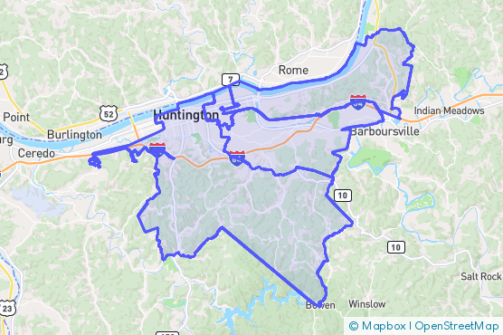 Service Area Map