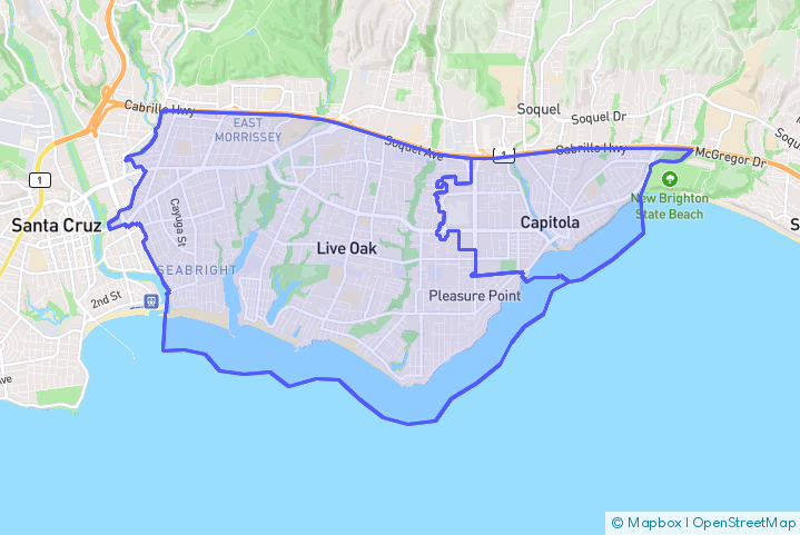 Service Area Map