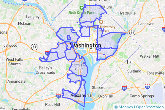 Service Area Map