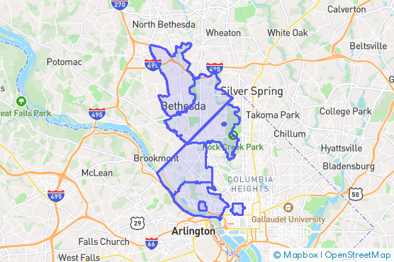 Service Area Map