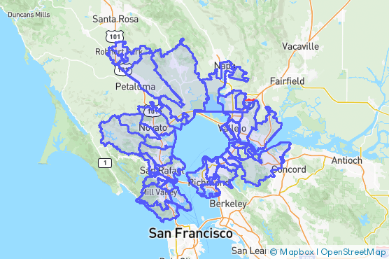Service Area Map