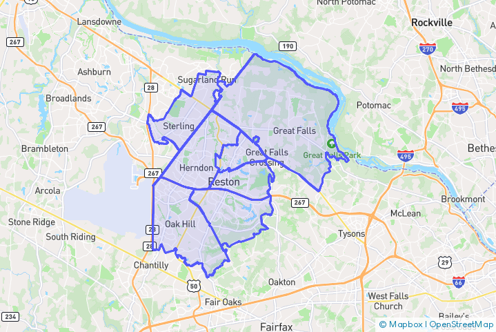 Service Area Map