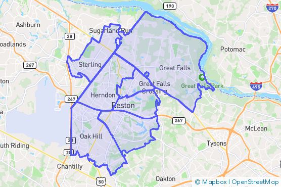 Service Area Map