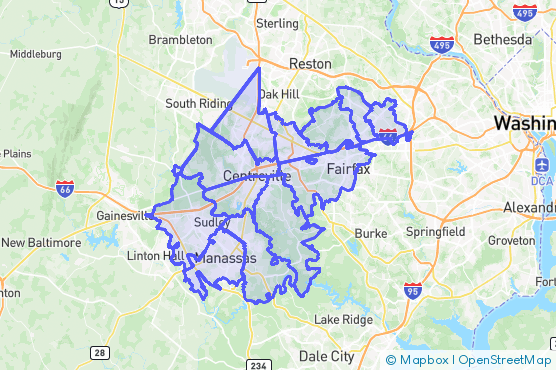 Service Area Map