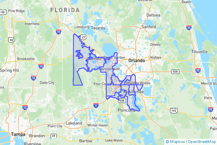 Service Area Map