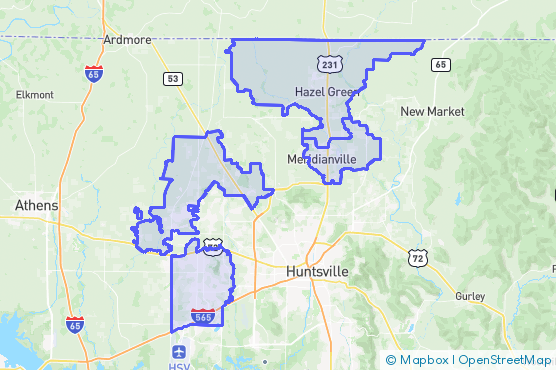 Service Area Map